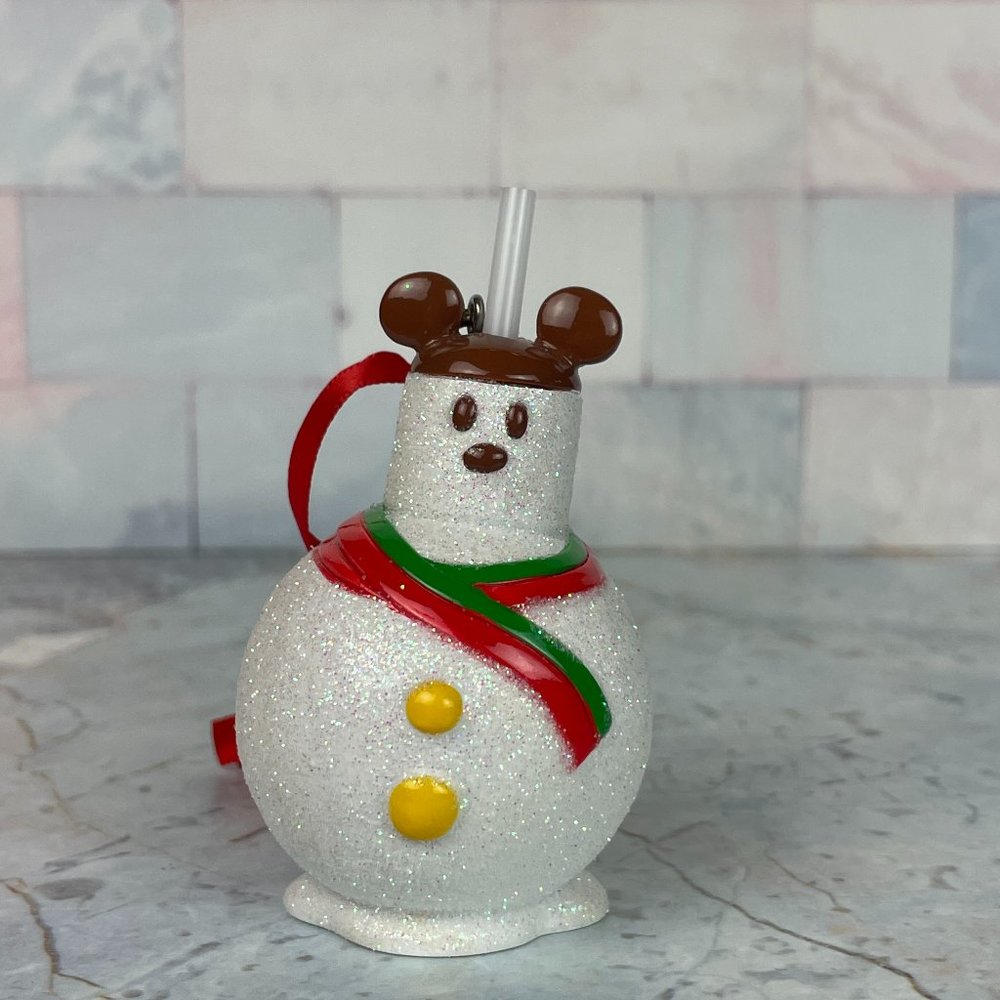 Disney Mickey Mouse Snowman Christmas Ornament